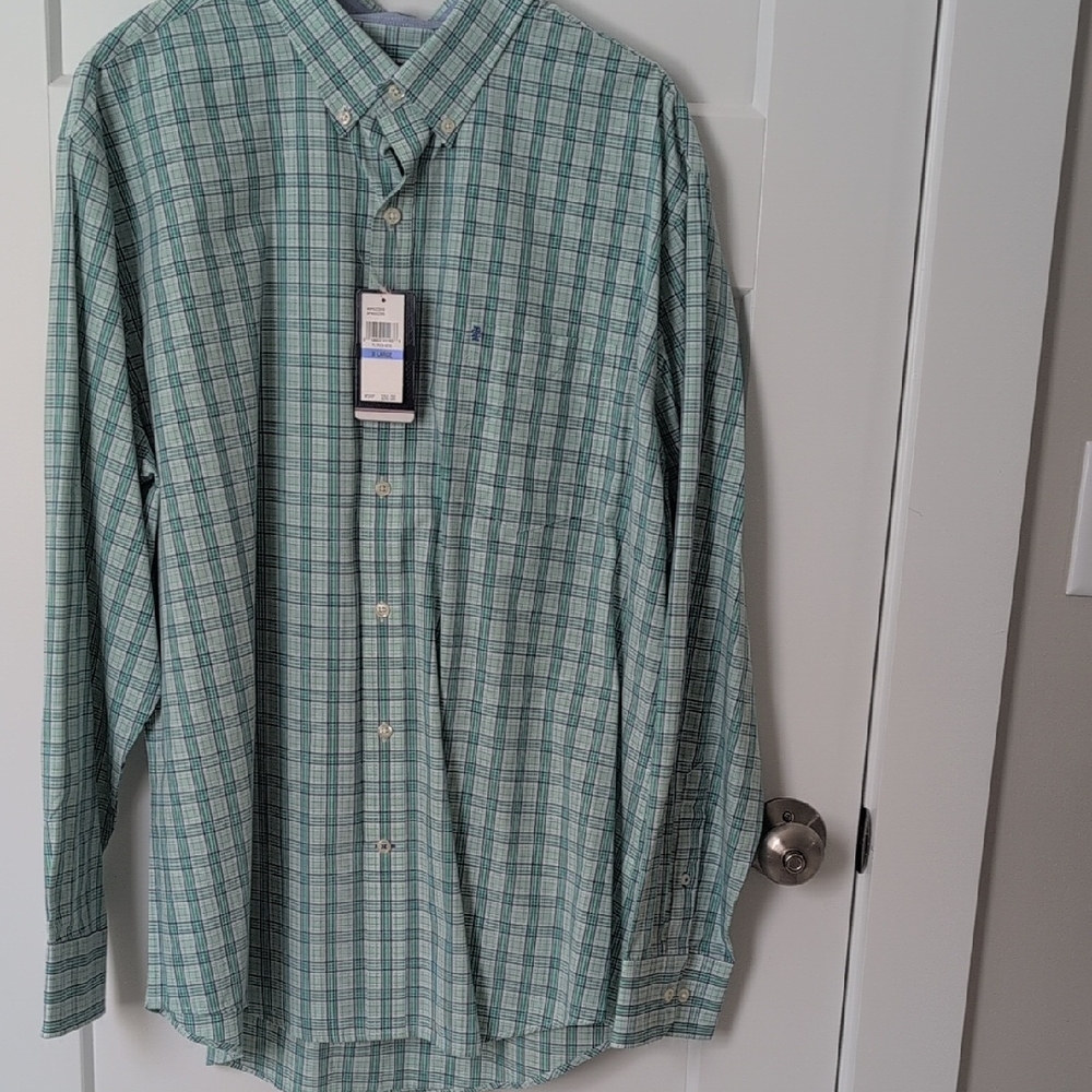 Men's Izod Classic Plaid Button-Down Shirt